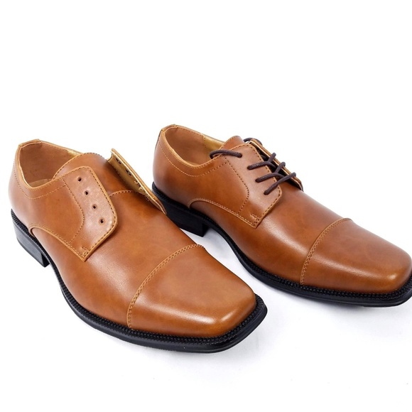 Alfani Mens Seth Lace Up Dress Oxfords Size 8.0 Black